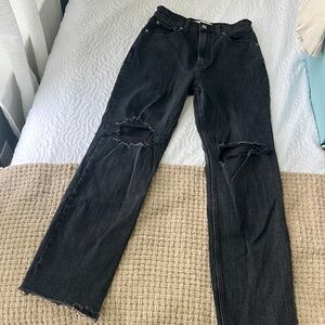 Abercrombie & Fitch high rise jeans